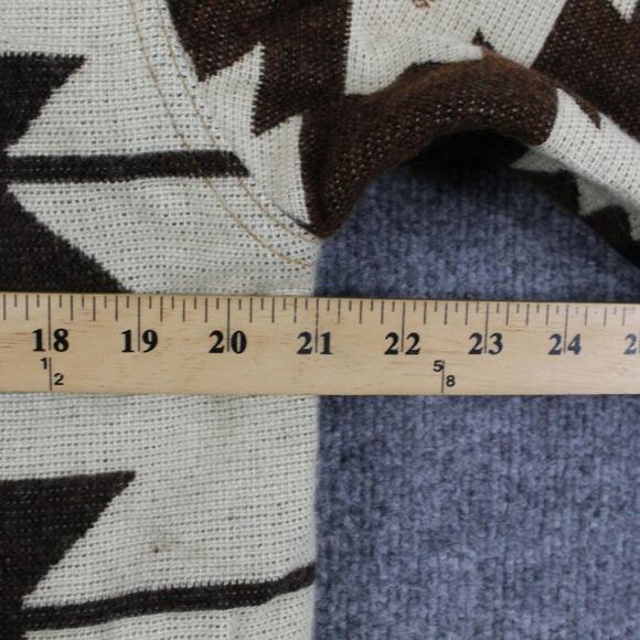 Remu Apparel Jacket Men Small Peguche Wool Aztec Geometric Warm Cozy Western - Picture 14 of 15